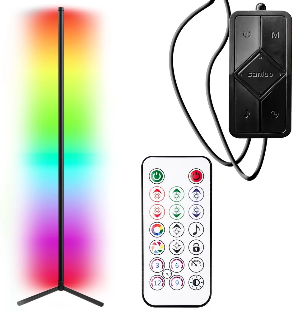 Lampa Kampinis grindų šviestuvas Retoo HomeSmart