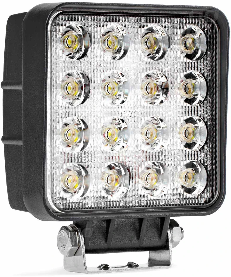 Amio LED Darbinė lempa AWL05 EMC, 108x108 mm 48W FLAT 9-60V