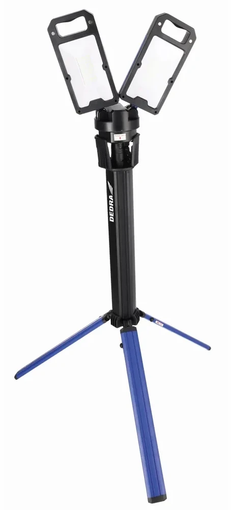 Dedra Lampa Sulankstomas dvigubas LED žibintas 5000lm, trikojis, dviejų spalvų