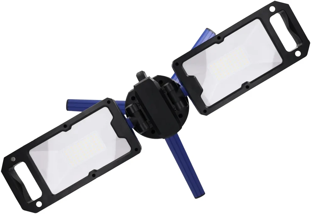 Dedra Lampa Sulankstomas dvigubas LED žibintas 5000lm, trikojis, dviejų spalvų