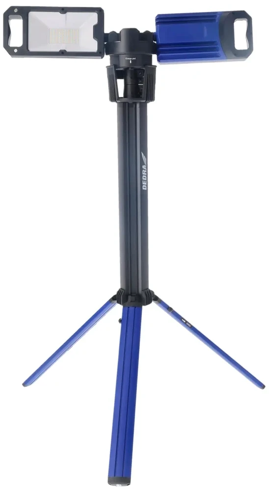 Dedra Lampa Sulankstomas dvigubas LED žibintas 5000lm, trikojis, dviejų spalvų