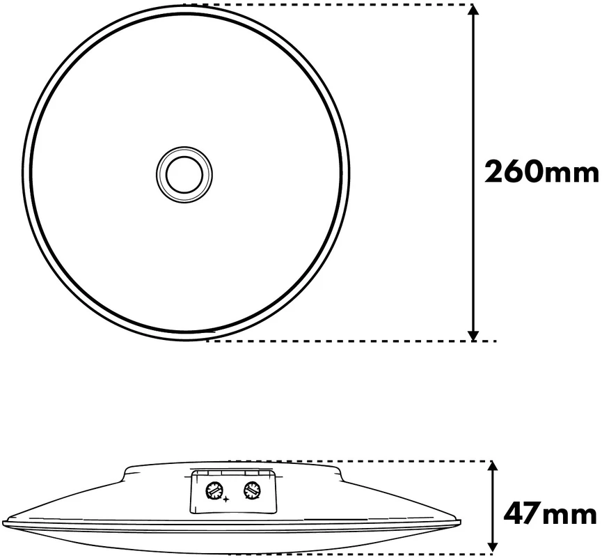 LED lempa su PIR jutikliu Maclean, lubinė, 15W, 1300lm, IP54, 220-240V~ 50/60Hz, MCE537