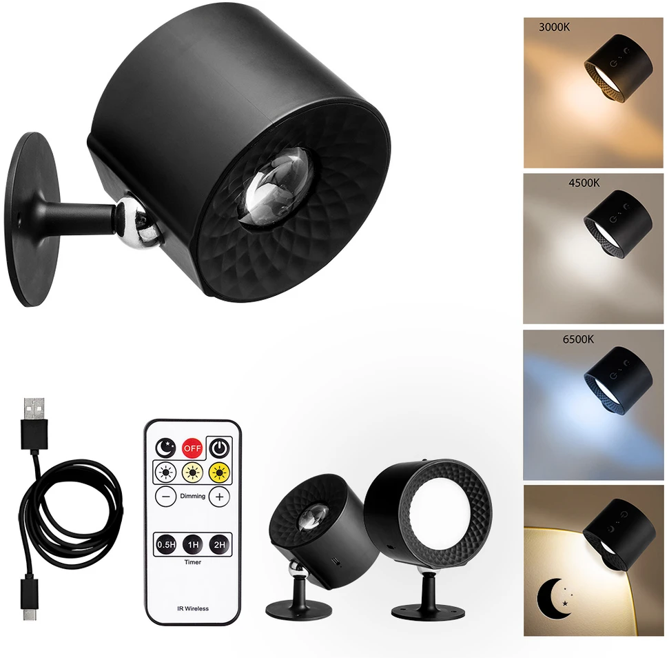 Lampa LED vidaus apšvietimas + nuotolinio valdymo pultas 2500 mAh
