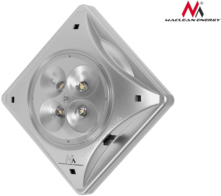 Lubinis šviestuvas Lampa „Maclean“ 4 LED saulės energija varomas skėčio žibintas, MCE124