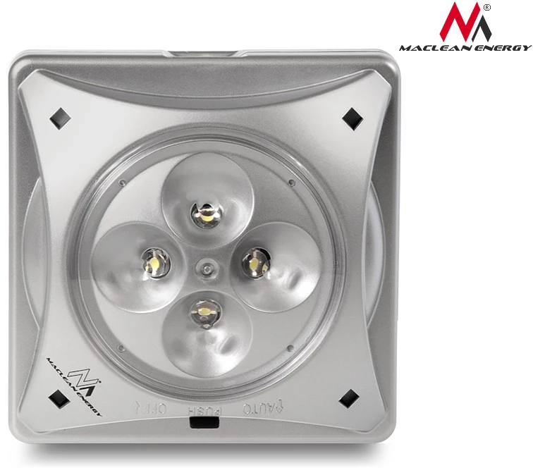 Lubinis šviestuvas Lampa „Maclean“ 4 LED saulės energija varomas skėčio žibintas, MCE124
