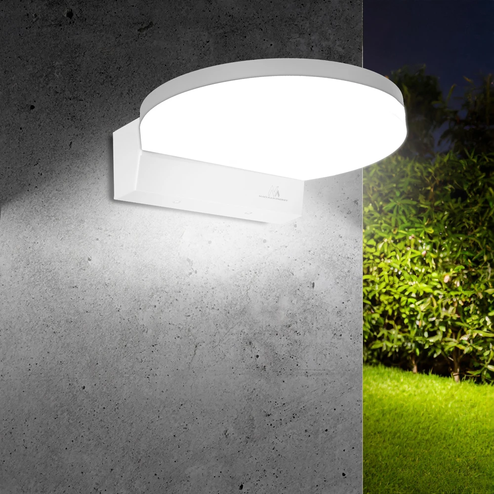 Sieninis šviestuvas Lampa „Maclean“ LED lempa, balta, 15 W, IP65, 1300 lm, neutrali balta (4000 K) MCE346 W
