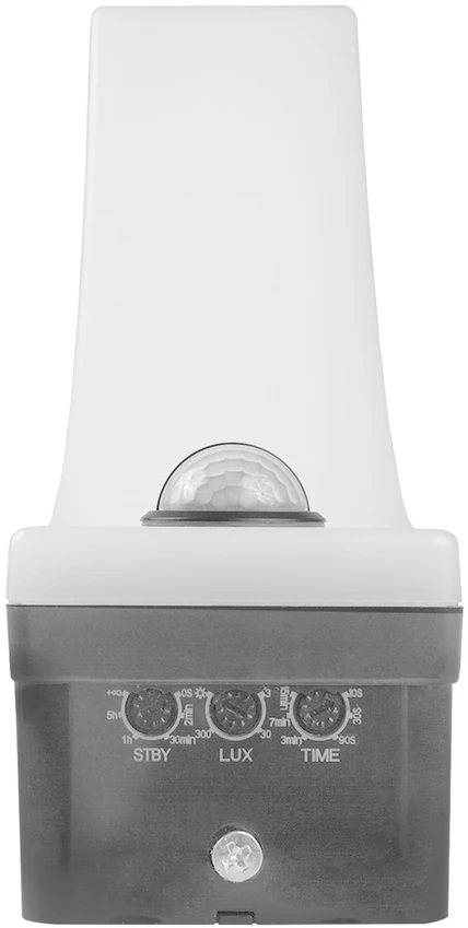 Maclean LED lempa su judesio jutikliu, PIR judesio jutiklis, pilka spalva, 20W, IP65, 2000lm, neutrali balta spalva (4000K) MCE5