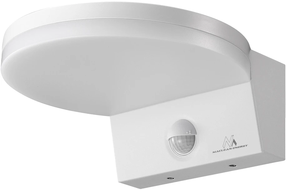 Lampa „Maclean“ LED šviestuvas su judesio jutikliu, PIR judesio jutikliu, baltas, 15 W, IP65, 1560 lm, neutrali balta (4000 K) MCE344 W