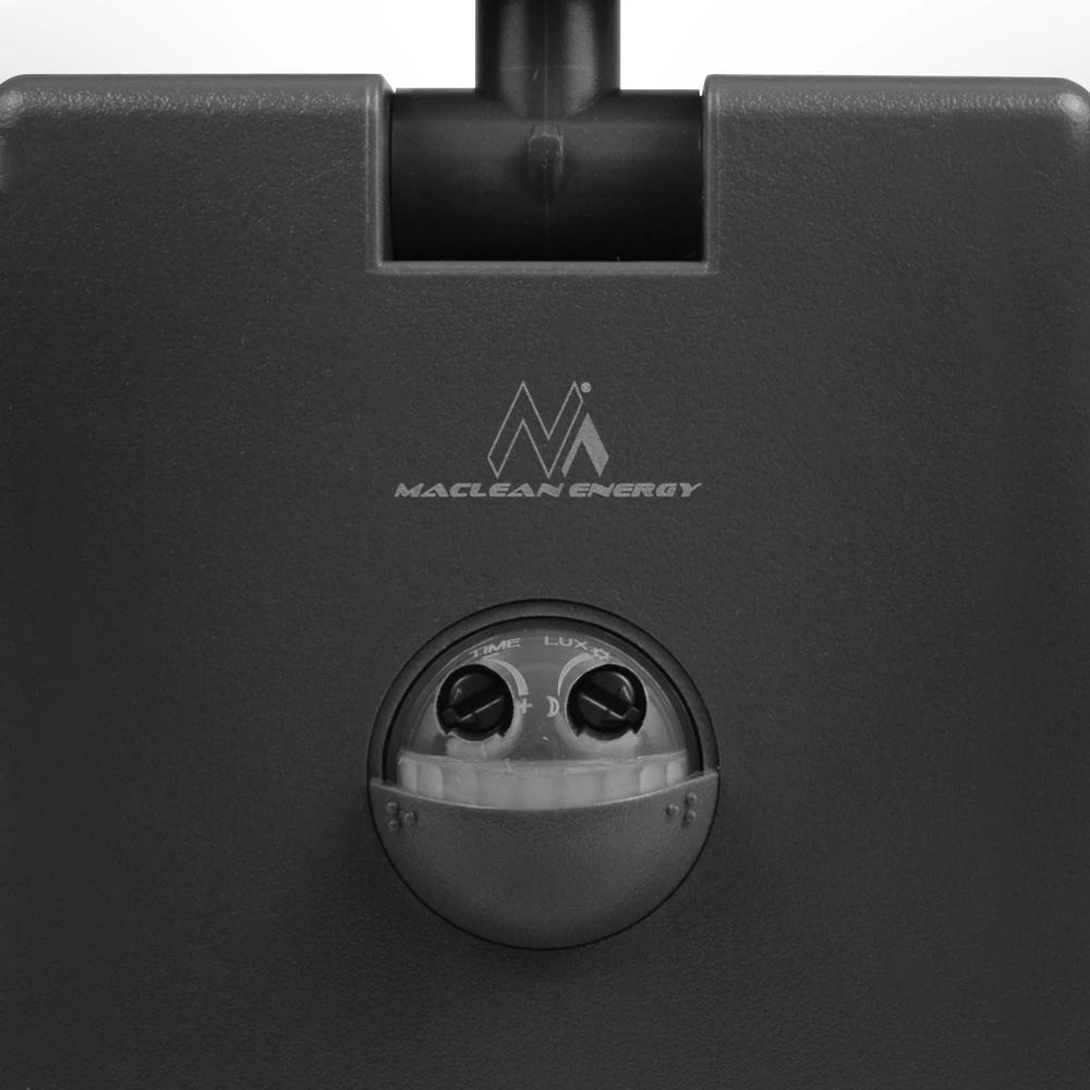 Lampa „Maclean“ LED šviestuvas su judesio jutikliu, PIR judesio jutiklis, pilkas, 10 W, IP65, 800 lm, neutrali balta (4000 K) MCE516 GR