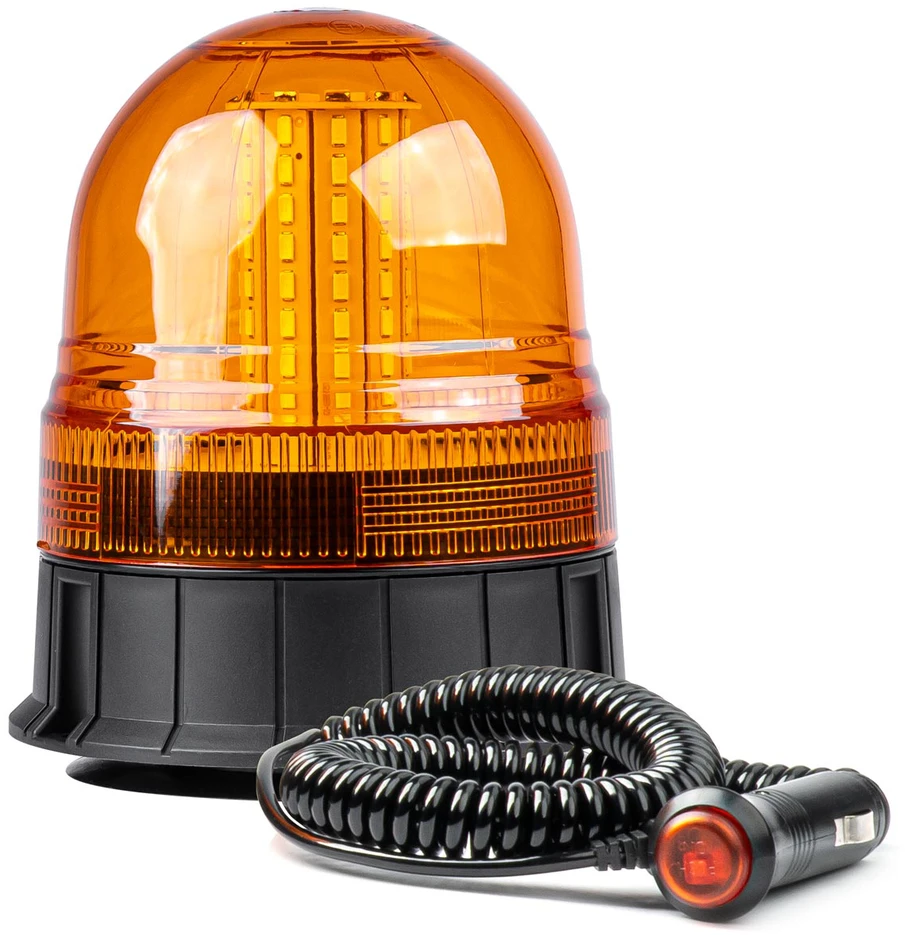 LED įspėjamoji lempa W09M MAG/3 BOLT, ECE R10 80LED 12/24V IP56 AMIO-01502