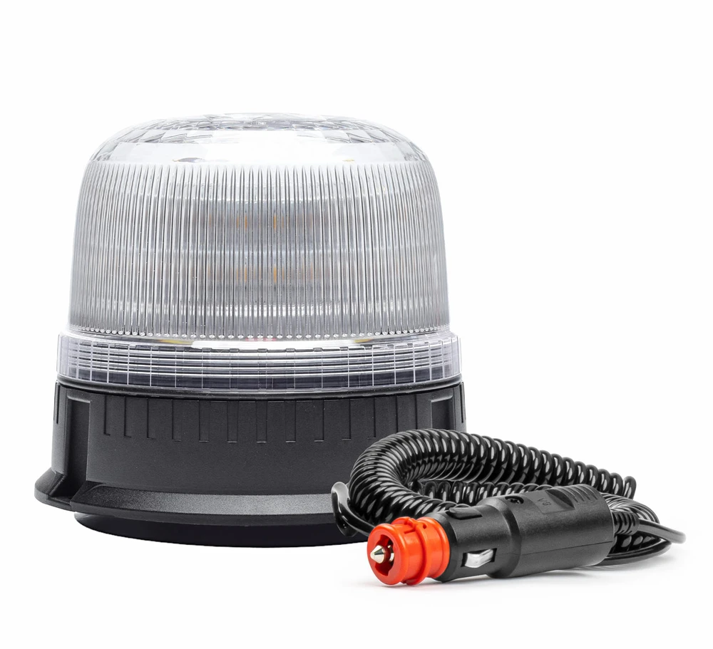 LED įspėjamasis žibintas 24 LED W25M 12V 24V AMIO-03340