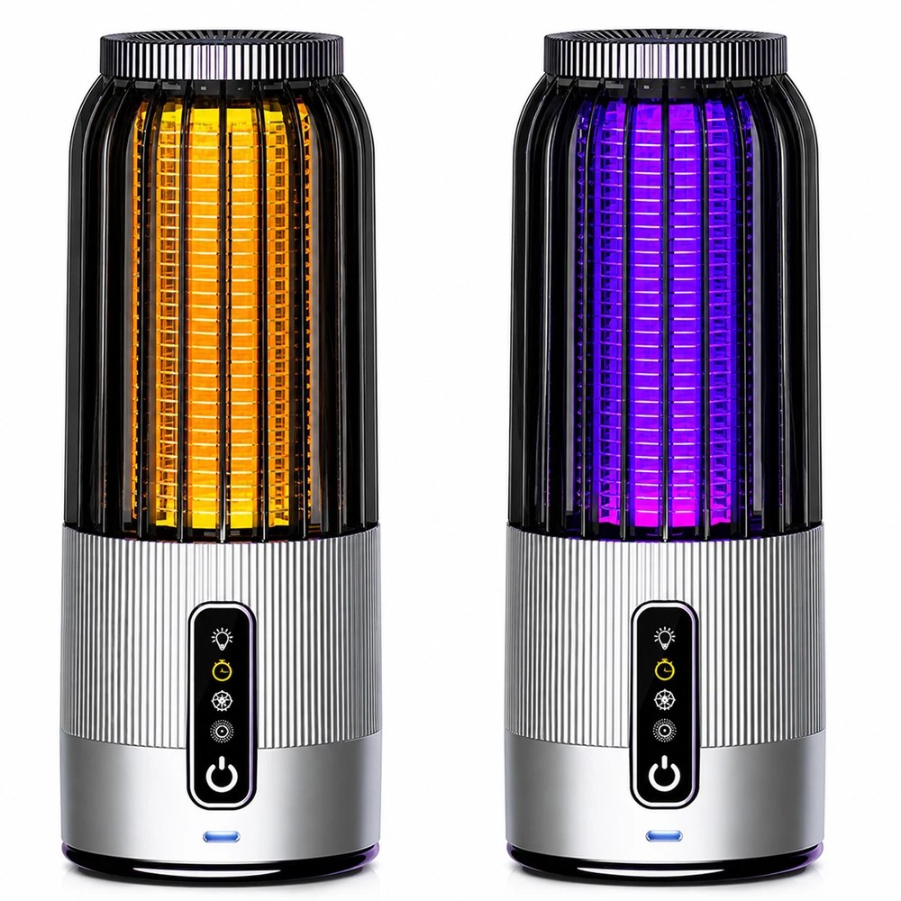 Lampa Pakabinama sodo lempa su laikmačiu nuo uodų, musių, vabzdžių