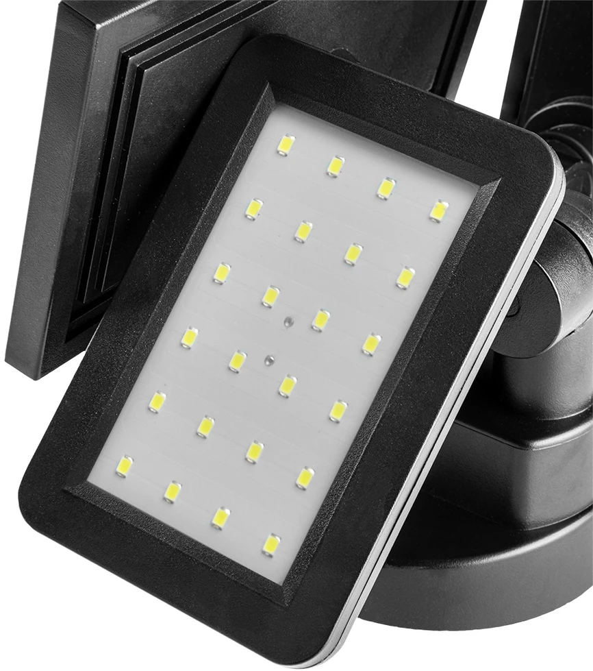 Lampa Saulės energija varomas sieninis šviestuvas SMD LED 450 lm