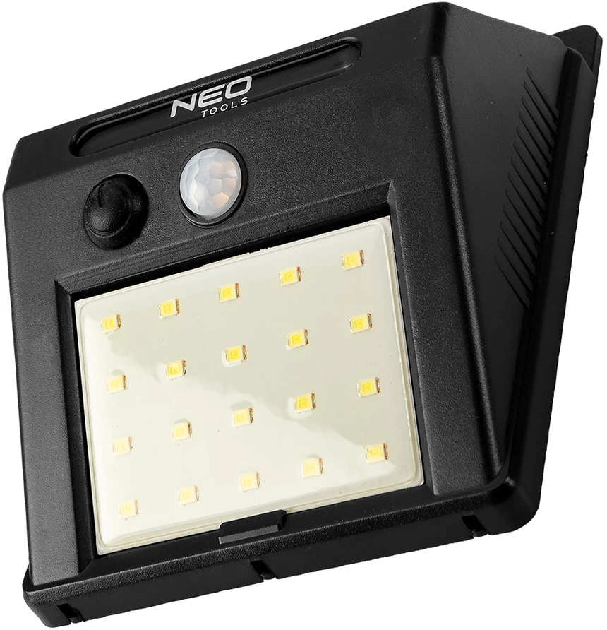 Lampa Saulės energija varomas sieninis šviestuvas 20 SMD LED 250 lm