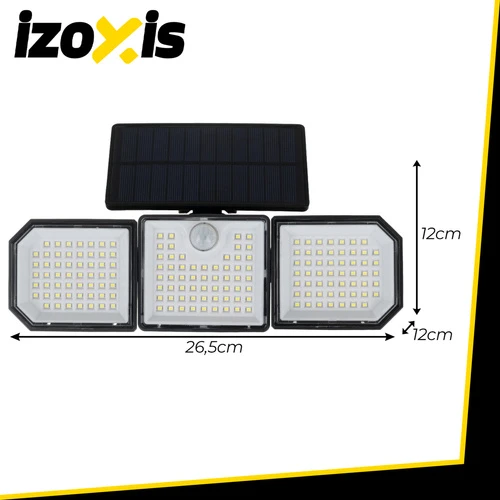 Lubinis šviestuvas Solar lamp 167LED 500lm Izoxis 24633