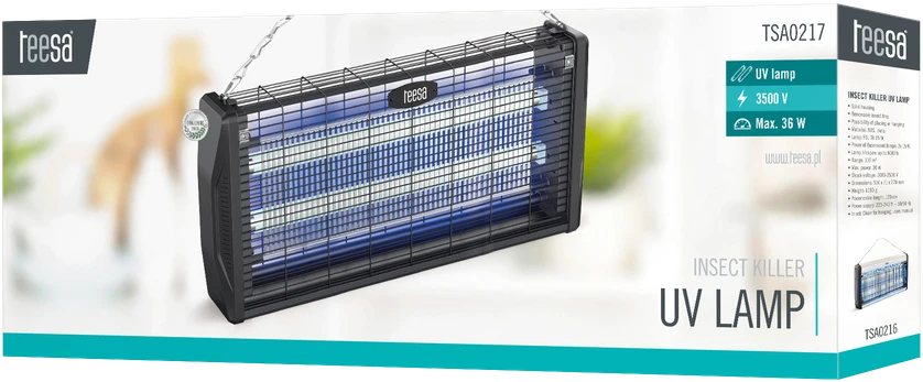 TEESA vabzdžius naikinanti lempa 36W (2x18W)
