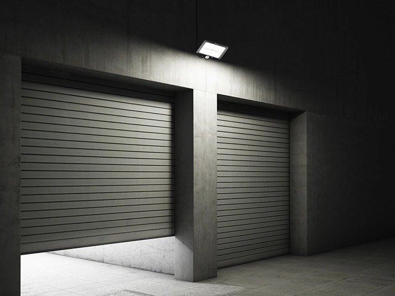 Lampa TRACER JUPITER LED saulės energija varomas šviestuvas su judesio jutikliu