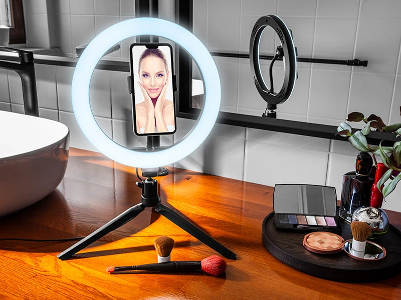 TRACER RING 26cm mini tripod ring lamp