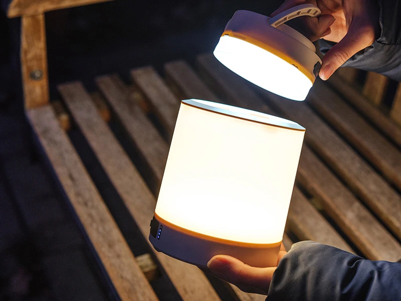 Lampa „Tracer Ulight 2-in-1“ saulės energija varomas kempingo žibintas