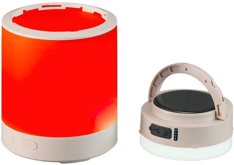 Lampa „Tracer Ulight 2-in-1“ saulės energija varomas kempingo žibintas