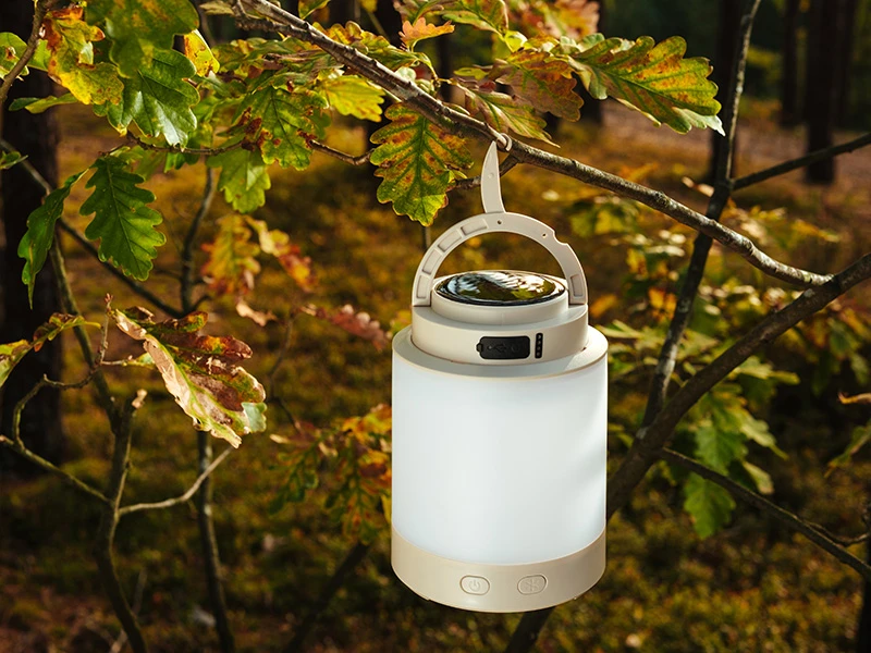 Lampa „Tracer Ulight 2-in-1“ saulės energija varomas kempingo žibintas