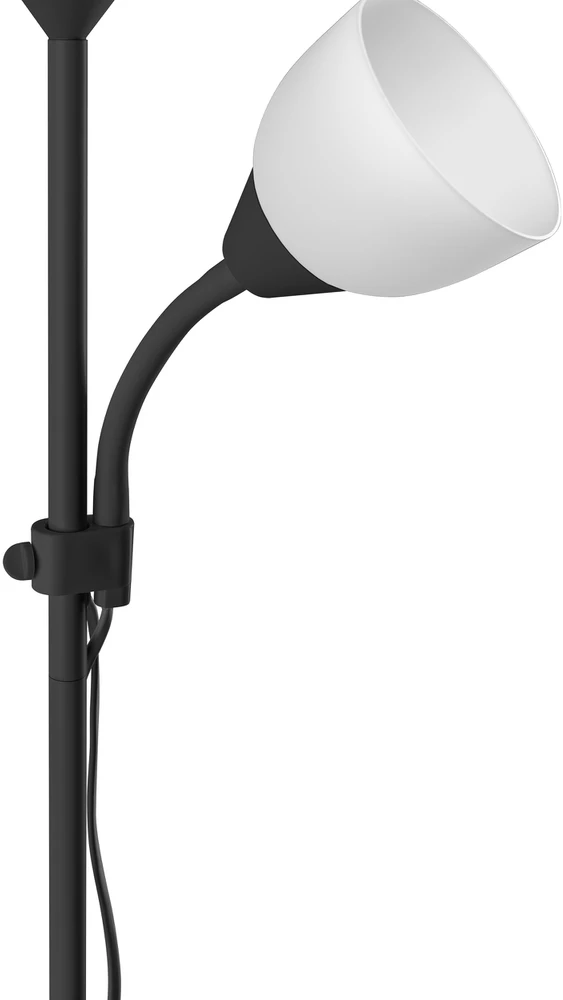 Orno Lampa URLAR toršeras, 175 cm, maks. 25 W E27, maks. 25 W E14, juodas