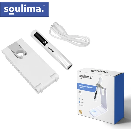 Portable UV LED lamp + Soulima holder