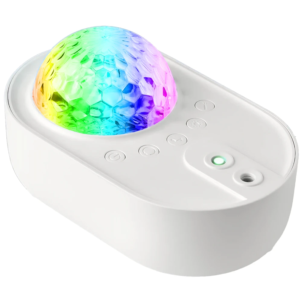 Lampka Naktinė lempa žvaigždžių projektorius SkyDream 2in1, 10 spalvų Active