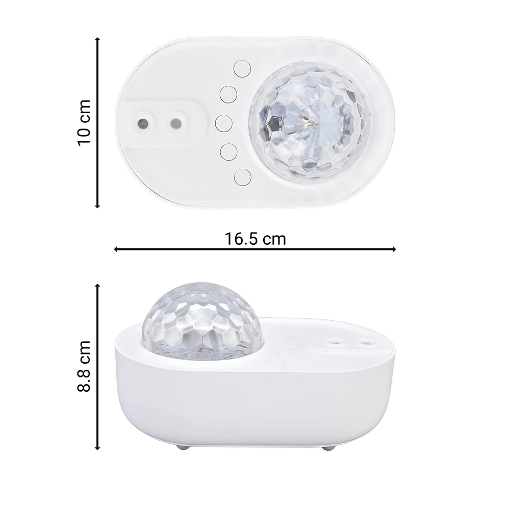 Lampka Naktinė lempa žvaigždžių projektorius SkyDream 2in1, 10 spalvų Active