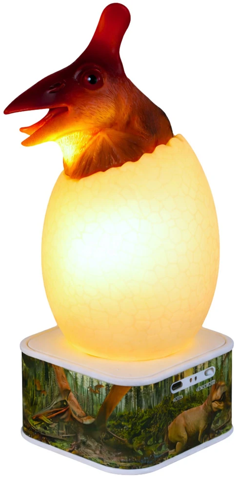 Lampka Pterozaurų LED naktinė lempa su jutikliniu valdymu