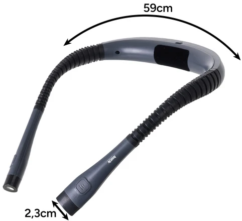 Izoxis 25675 LED kaklo skaitymo lempa