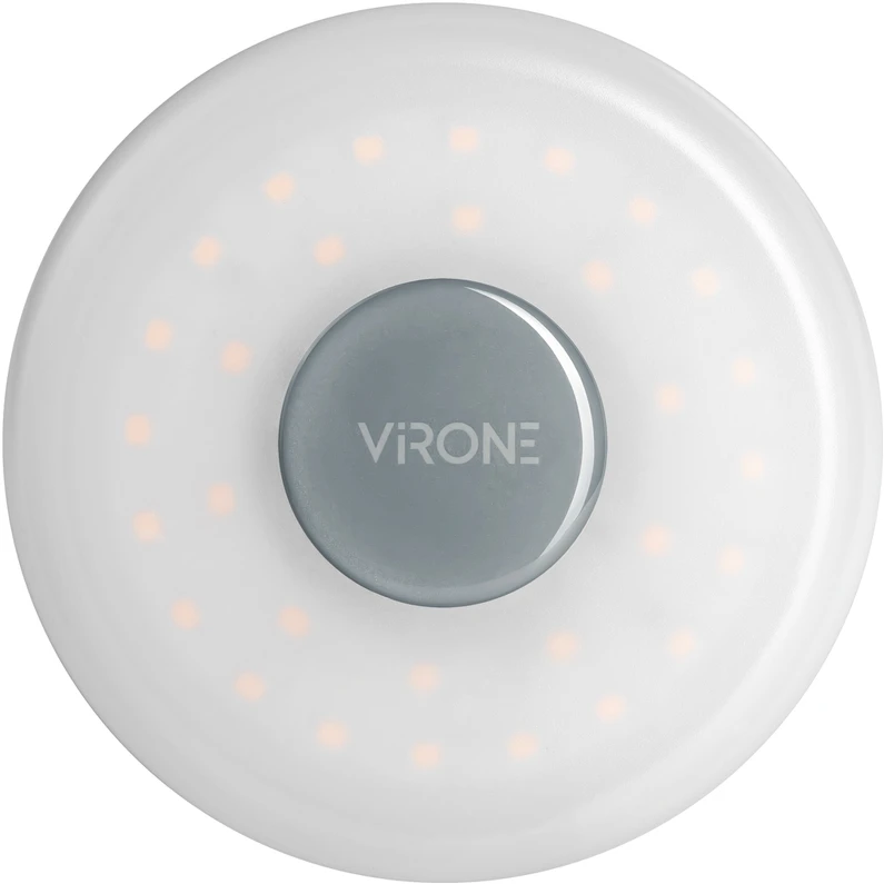 Lampka Kempingo lempa su girlianda, 80/200lm, 2000mAh, 3000K, 8m