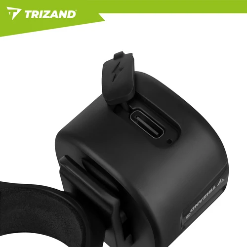 Trizand raudonas dviračio žibintas