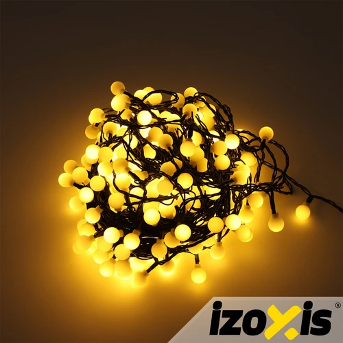 Kalėdinių kamuoliukų lemputės 300LED 30m Izoxis 26264