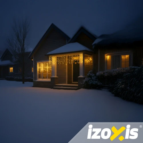 Lauko šviestuvai 100LED 4m Izoxis 26858