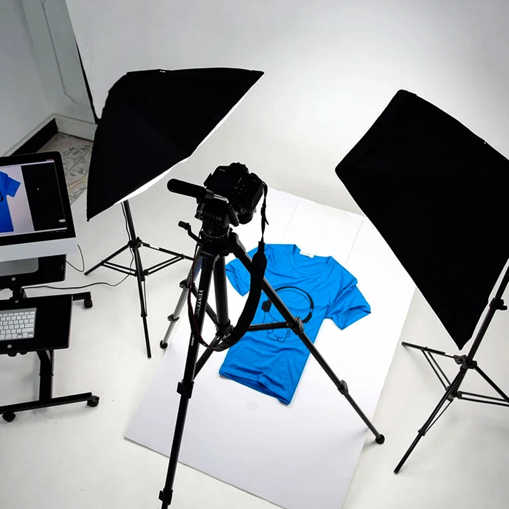 Lampy Fotografijos lempos, šviesdėžės trikojis, 50x70 cm, e230, kitos lemputės