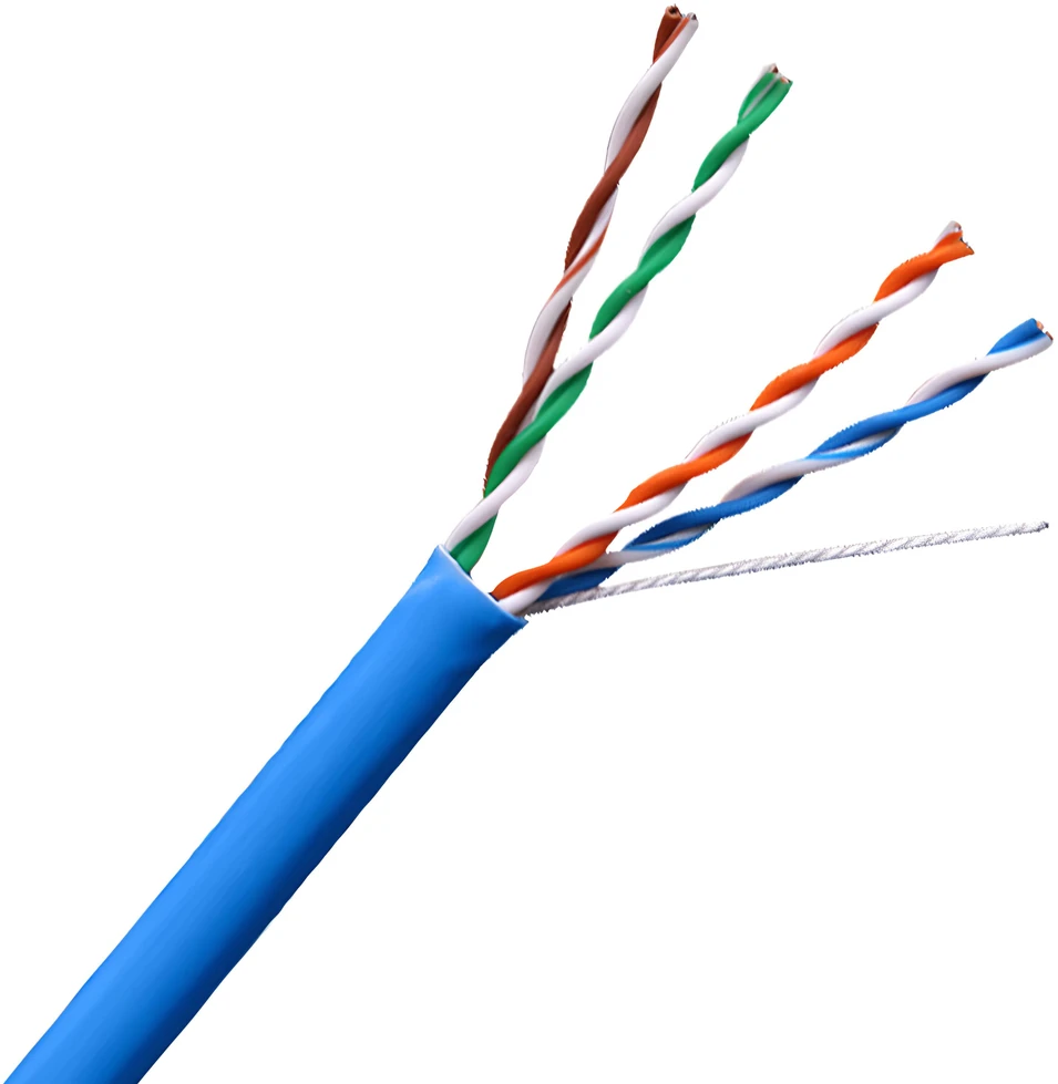 LAN tinklo kabelis RJ45 cat 6a interneto kabelis UTP maršrutizatorius susukta pora 305m -E553-1