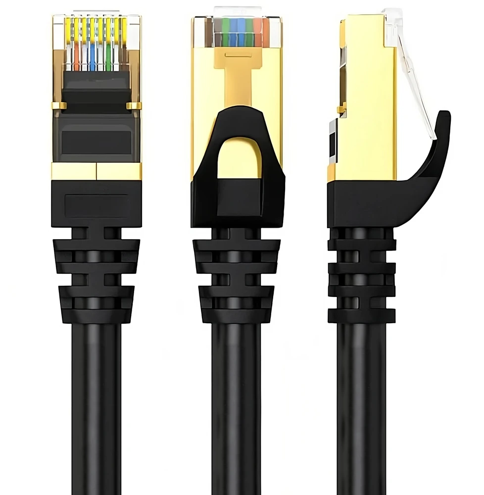 LAN tinklo kabelis RJ45 cat 6a interneto kabelis UTP maršrutizatorius susukta pora 15 m
