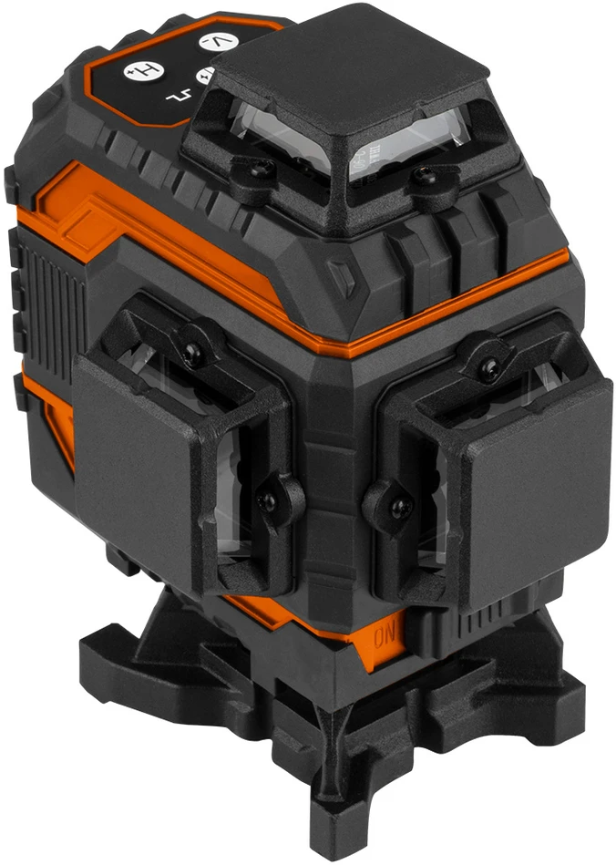 Neo Tools lazerinis 3D lazeris, 16 linijų, žalias, nešiojimo dėklas, taikinio plokštelė, magnetinis laikiklis, įkroviklis