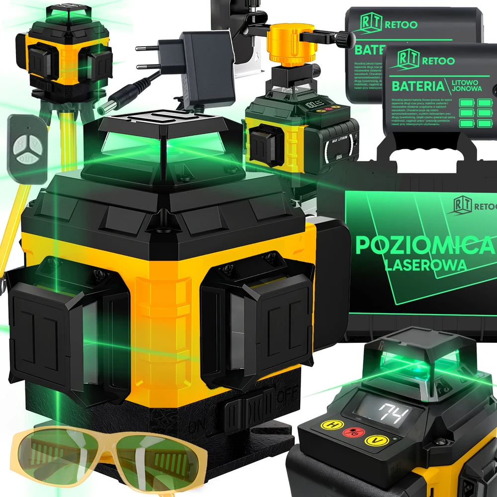 RTO Savilygiuojantis lazerinis nivelyras FixIt ER999