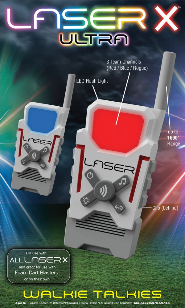 Laser X „lazerinis X“ – racijos, 2 vnt. (20335)