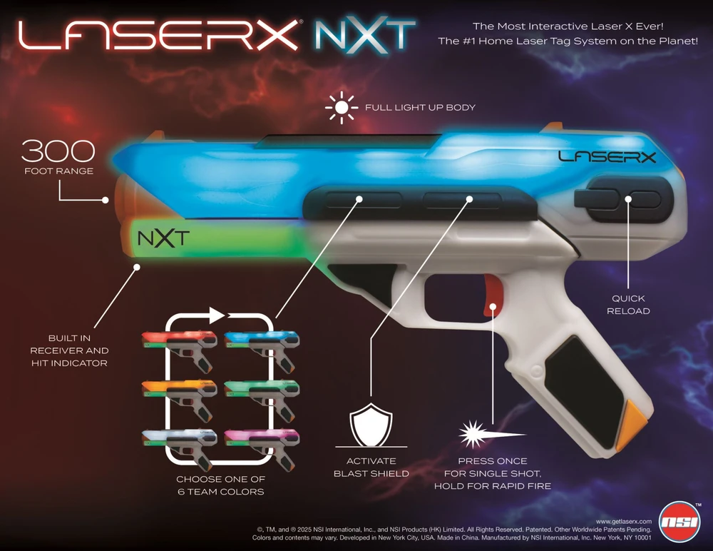 Laser X Lazeris X - NXT dvigubas (20407)
