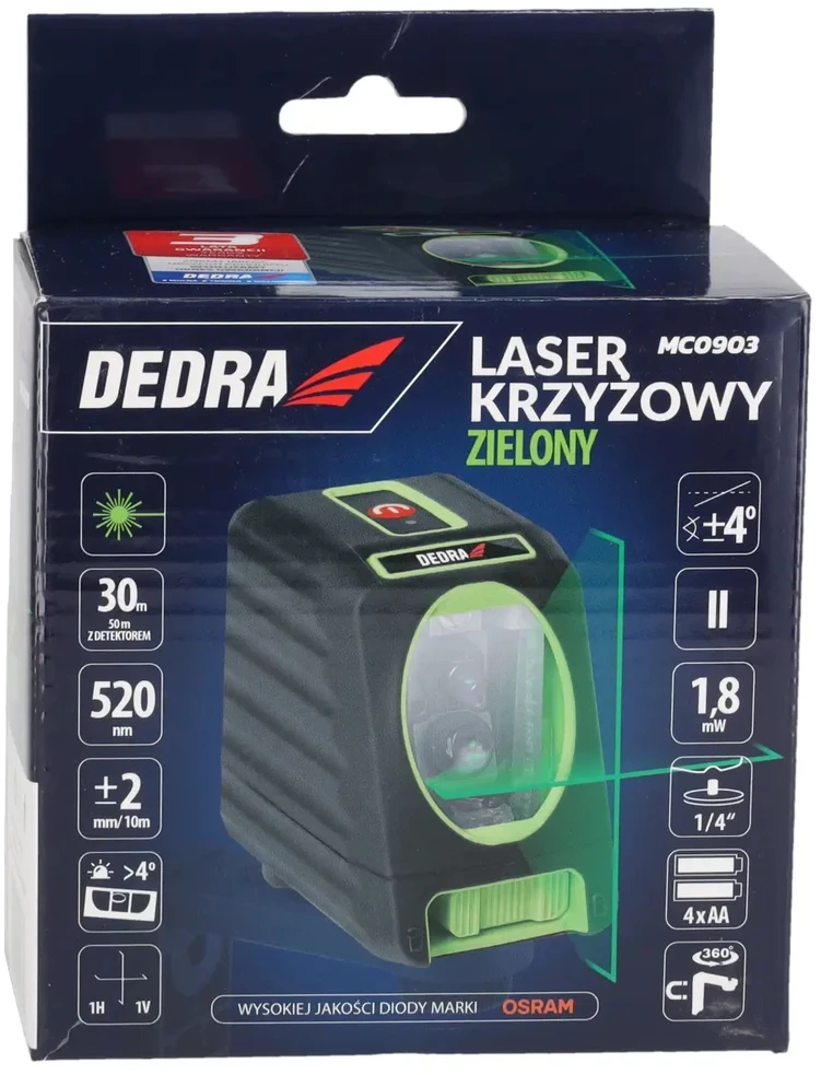 Dedra Kryminis lazeris alias