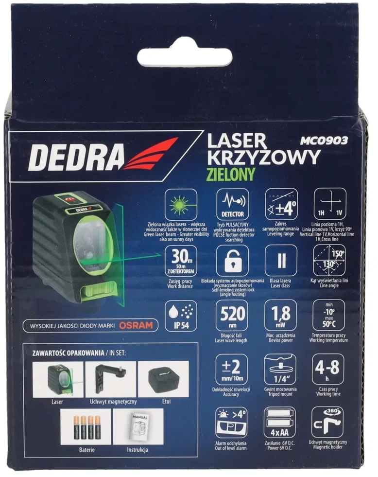 Dedra Kryminis lazeris alias