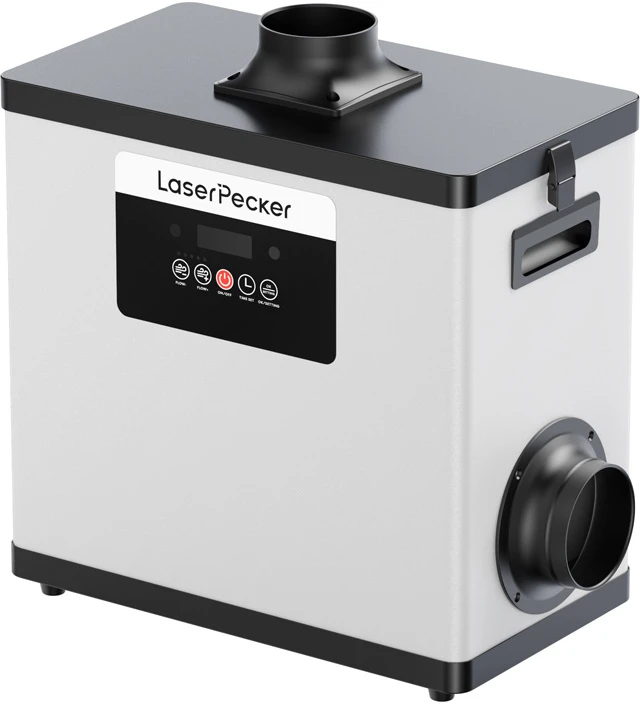 LaserPecker smoke absorber for LX2