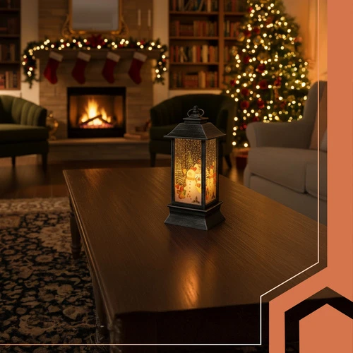 Sidabrinis LED Christmas Lantern Ruhhy 26755