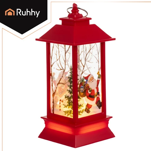 Raudona LED Christmas Lantern Ruhhy 26752
