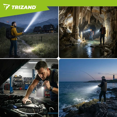 800lm Trizand 26950 tactical prožektorius