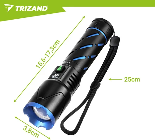 800lm Trizand 26950 tactical prožektorius