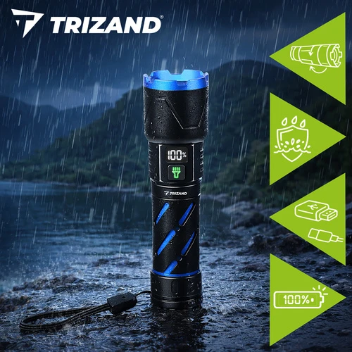 800lm Trizand 26950 tactical prožektorius